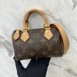 LOUIS VUITTON BAG MONOGRAM M81085 NANO SPEEDY 2WAY LA2293