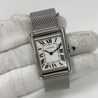 CARTIER WATCH WSTA0135 AUTOMATIC TANK 2025 FULLSET