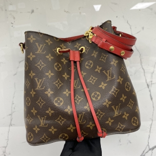 LOUIS VUITTON BAG MONOGRAM M44021 NEO NOE RED MI4137