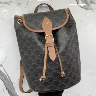 CELINE BAG TRIOMPHE BACKPACK MEDIUM FOLCO 3-AP-4221