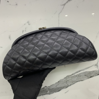 CHANEL BAG KISSLOCK CAVIAR  CLUTCH NO 15 15052108