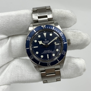 TUDOR WATCH BLACK BAY 79030B FULL SET 2021 BLUE STAINLESS STEEL