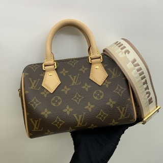 LOUIS VUITTON BAG MONOGRAM M46222 SPEEDY 20 BANDOULIERE RFID