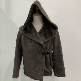 HERMES CLOTHES COAT ALPACA #34