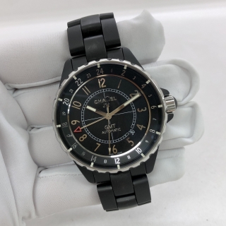 CHANEL WATCH J12 GMT H3101 94064 NO CARD W/BOX