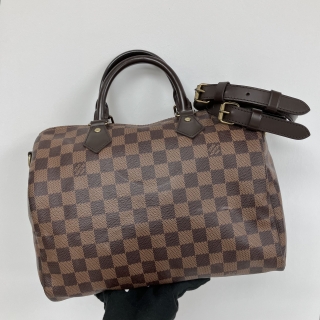LOUIS VUITTON BAG DAMIER 30CM SPEEDY BANDOULIERE