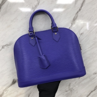 LOUIS VUITTON BAG ALMA PM EPI PURPLE FL4142