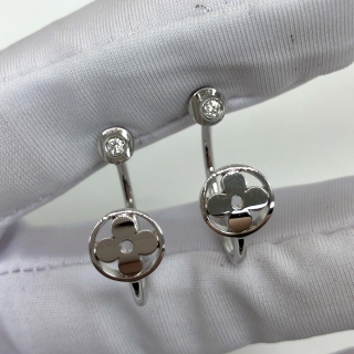 LOUIS VUITTON FINE JEWELRY EARRINGS WG750 IDYLLE CO2062