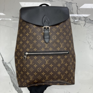 LOUIS VUITTON BAG MONOGRAM M40367 PALK BACKPACK MACASSAR
