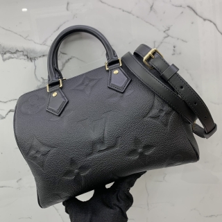 LOUIS VUITTON BAG EMPREINTE M58951 SPEEDY 25 BANDOULIERE BLACK RFID