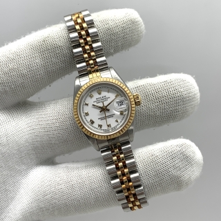 ROLEX WATCH DATEJUST 69173 R SERIAL WATCH ONLY 22LINKS R480238