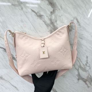 LOUIS VUITTON BAG EMPREINTE CARRYALL PM PINK RFID