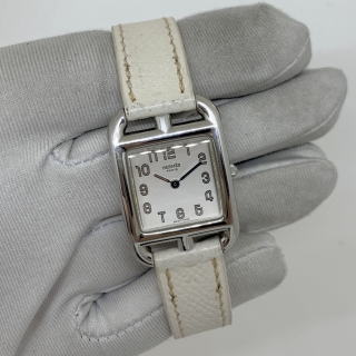 HERMES WATCH CAPE COD QUARTZ SILVER MOVING (WATCH ONLY) CC1.210 2435664