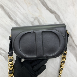 DIOR BAG SIGNATURE, CHAIN SHOULDER BLACK 05RU02333