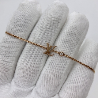LOUIS VUITTON FINE JEWELRY BRACELET YG750 IDYLLE BLOSSOM 1PD BRACELET ONLY 2.87G