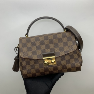 LOUIS VUITTON BAG DAMIER N53000 CROISETTE 2WAY RFID
