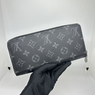 LOUIS VUITTON SLG ECLIPSE MONOGRAM ZIPPY WALLET HORIZONTAL RFID M11611