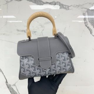 GOYARD BAG SAIGON MINI 2WAY GREY ABM020239