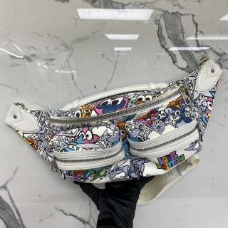 LOUIS VUITTON BAG MONOGRAM BUMBAG MULTI POCKET COMIC M21853