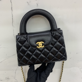 CHANEL BAG MINI SHOPPING BAG GHW BLACK RFID AS4416 2025/06 CN0X43J9