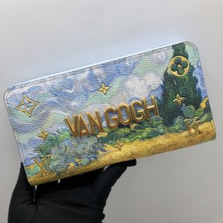 LOUIS VUITTON SLG M64607 VAN GOGH MASTERS LONG WALLET