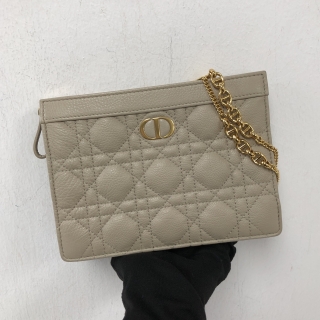 DIOR BAG CARO CHAIN POUCH CALFSKIN 47-MA-1222