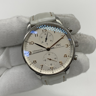 IWC WATCH PORTUGIESER IW371445 CHRONOGRAPH AUTOMATIC 41MM WATCH ONLY 3446179