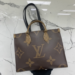 LOUIS VUITTON BAG REVERSE M45321 ON THE GO MM RFID