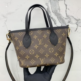 LOUIS VUITTON BAG MONOGRAM NEVERFULL BANDOULIERE INSIDE OUT BB RFID M12099