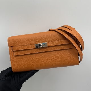 HERMES BAG KELLY TO GO K STMAP EPSOM PHW ORANGE