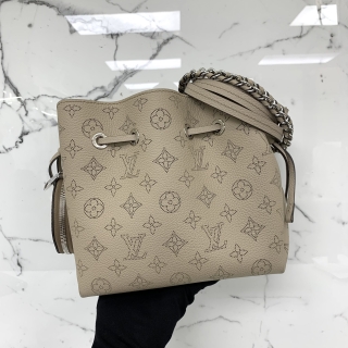 LOUIS VUITTON BAG MAHINA M57201 BELLA 2WAY GALET GREY W/POUCH RFID