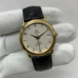OMEGA WATCH DE VILLE 4600.30.01 AUTOMATIC DATE 750 80675034