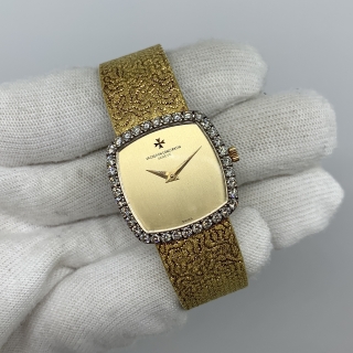 VACHERON CONSTANTIN WATCH VINTAGE 18K DIAMONDS
