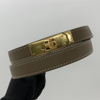 HERMES BELT KELLY BELT, W STAMP GHW ETOUPE
