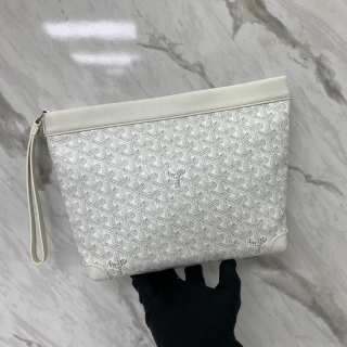 GOYARD SLG CLUTCH POCHETTE CONTI PM WHITE SOA020231