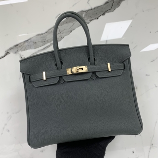 HERMES BAG BIRKIN 25 TOGO K STAMP GHW(PERMABRASS) MANGROVE