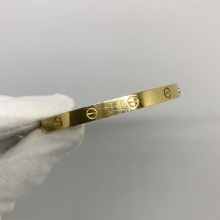 CARTIER FINE JEWELRY BRACELET LOVE BRACELET YG SIZE 19 37.1G BCJ448