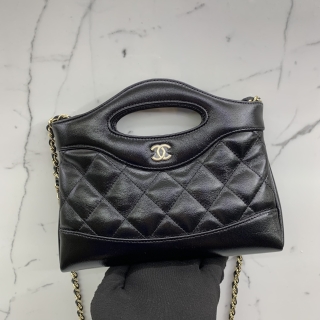 CHANEL BAG AS3980 22 TOTE RFID WHITE K33151KK
