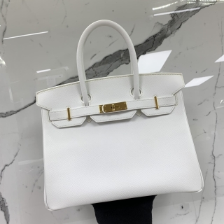 HERMES BAG BIRKIN 30 EPSOM B STAMP BLANC WHITE GHW