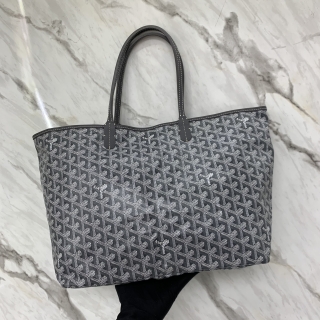 GOYARD BAG SAINT LOUIS W/POUCH GREY