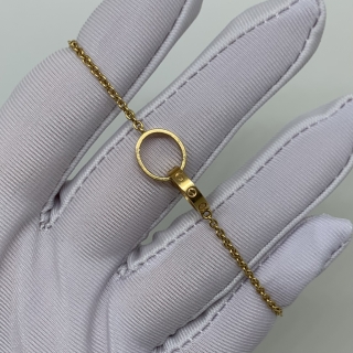 CARTIER FINE JEWELRY BRACELET BABY LOVE RG750 3.7G NO CERT JMM901