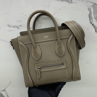 CELINE BAG LUGGAGE NANO 2WAY (NEW LOGO) U-AT-0231 U-CU-0241