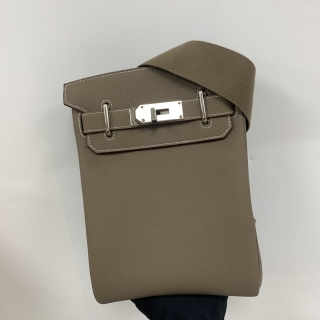 HERMES BAG HAC A DOS PM 18 ETOUPE W STAMP SHW