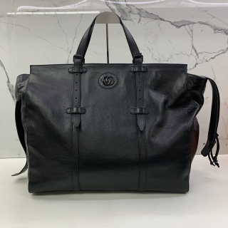 GUCCI BAG MARMONT BLACK TOTE DUFFLE 725683