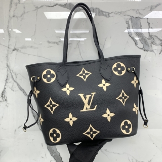 LOUIS VUITTON BAG EMPREINTE M58907 NEVERFULL MM W/POUCH RFID