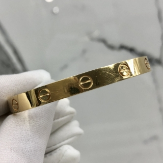 CARTIER FINE JEWELRY BRACELET LOVE BRACELET 29.6G #16 W/CERT 2020 LCF554