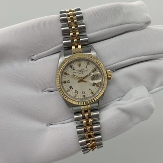 ROLEX WATCH DATEJUST 69173 ROMA W/CERT AND BOX 1987 9296274