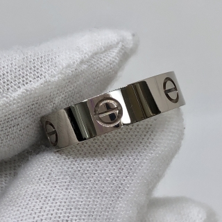 CARTIER FINE JEWELRY WG750 LOVE RING SMALL #61 7.14G RING ONLY