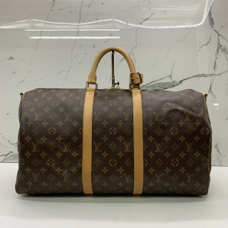 LOUIS VUITTON BAG MONOGRAM M41416 KEEPALL BANDOULIÈRE 50 RFID (NO LOCK & KEY & TAG)