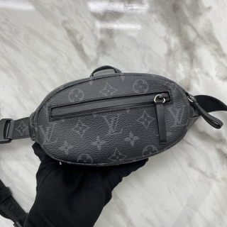 LOUIS VUITTON BAG MONOGRAM ECLIPSE M82777 CATCH BUMBAG RFID